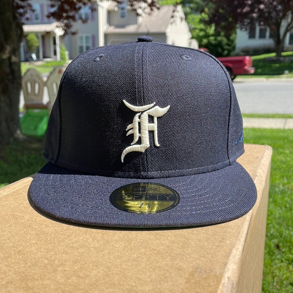 New Era (Navy) Fear of God - Essentials 59FIFTY Fitted Hat Size 7 1/8